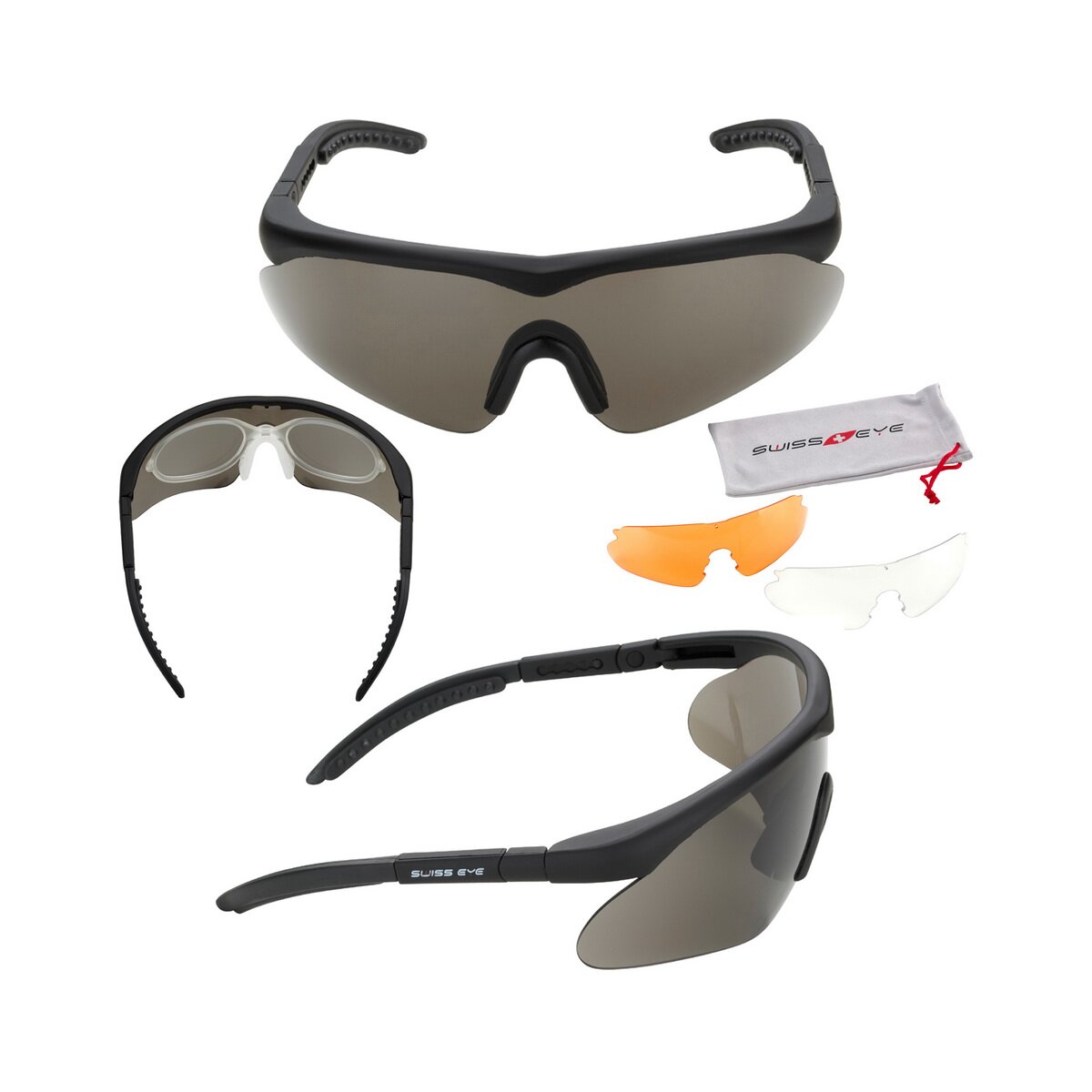 Swiss Eye® Tactical Raptor Schieß- und Sonnenbrillenset, 39,90 €