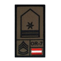 Bundesheer Rank Patch Stabswachtmeister